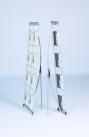 名称：网状资料架一型      编号：S-ZL-A-1(2)      画面尺寸：A4*4；A4*8      净重：1.96KGS；2.06KGS